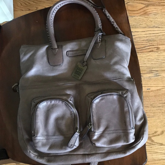 Frye leather taupe purse - new without tags - Picture 10 of 13